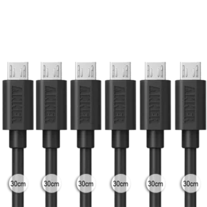 6 câbles micro-usb pour balise GPS
